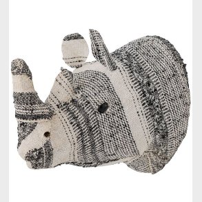 Bloomingville Vgdekoration - Nsehorn - Sort/Hvid