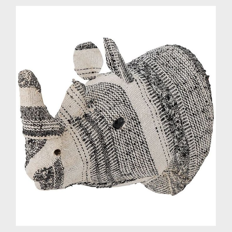 Bloomingville Vgdekoration - Nsehorn - Sort/Hvid