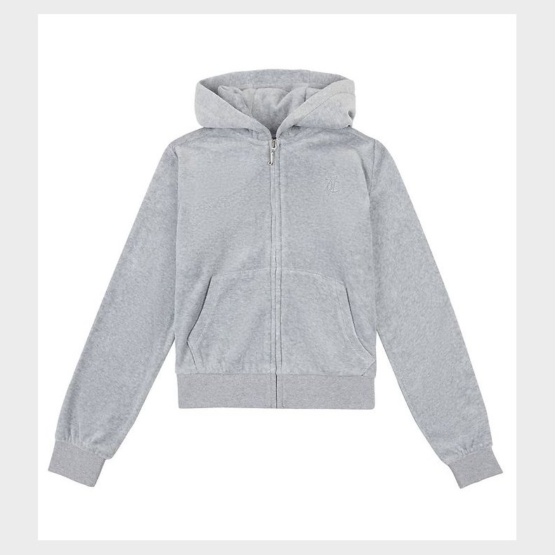 Juicy Couture Cardigan - Velour - Heather Grey