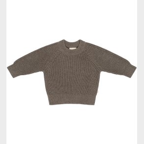 That's Mine Bluse - Flo Sweater - Earth Brown Melange