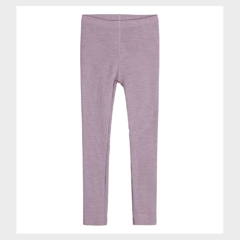 Hust and Claire Leggings - Lane - Rib - Uld - Dusty Rose