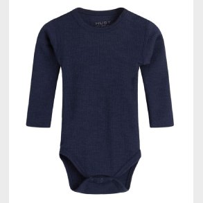 Hust and Claire Body l/ - Berry - Rib - Uld - Navy
