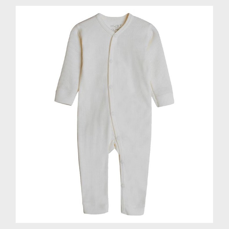 Hust and Claire Heldragt - Messi - Rib - Uld - Off White