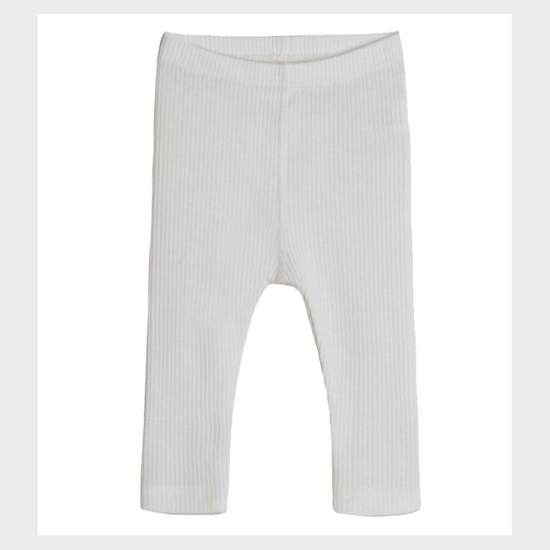 Hust and Claire Leggings - Lee - Rib - Uld - Off White