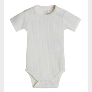 Hust and Claire Body k/ - Bet - Rib - Uld - Off White