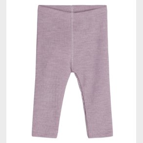 Hust and Claire Leggings - Lee - Rib - Uld - Dusty Rose