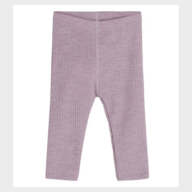 Hust and Claire Leggings - Lee - Rib - Uld - Dusty Rose