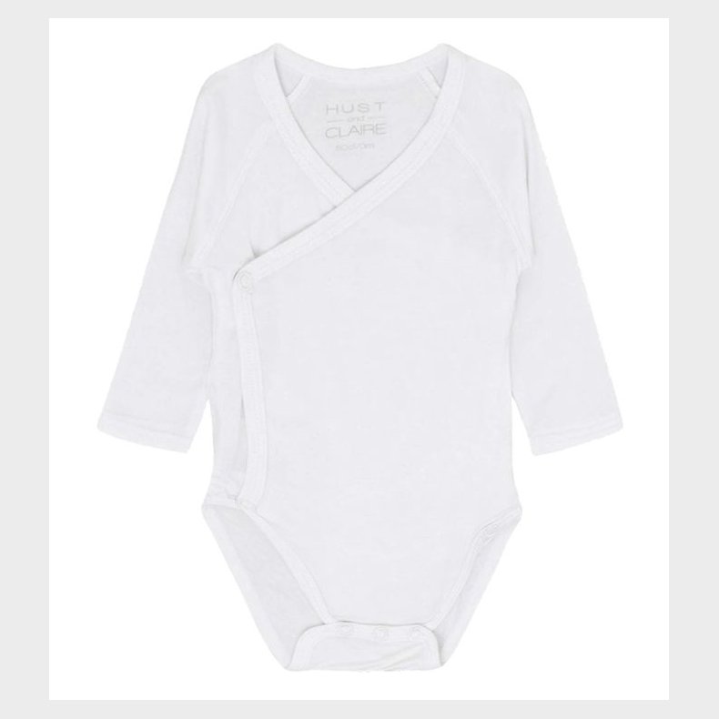 Hust and Claire Body l/� - Buddy - Bambus - Hvid