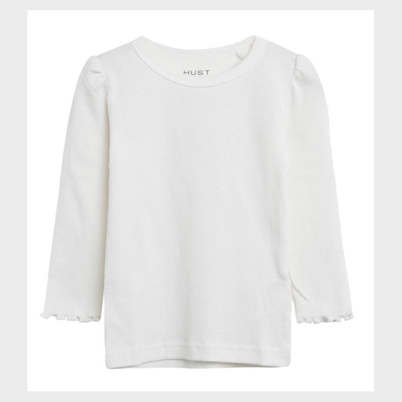 Hust and Claire Bluse - Andia - Rib - Ivory