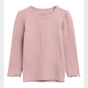 Hust and Claire Bluse - Andia - Rib - Dusty Rose