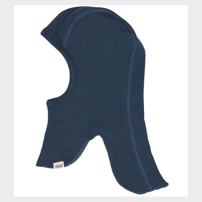 Voksi Elefanthue - Uld - 2-lags - Vendbar - Poppy Blue