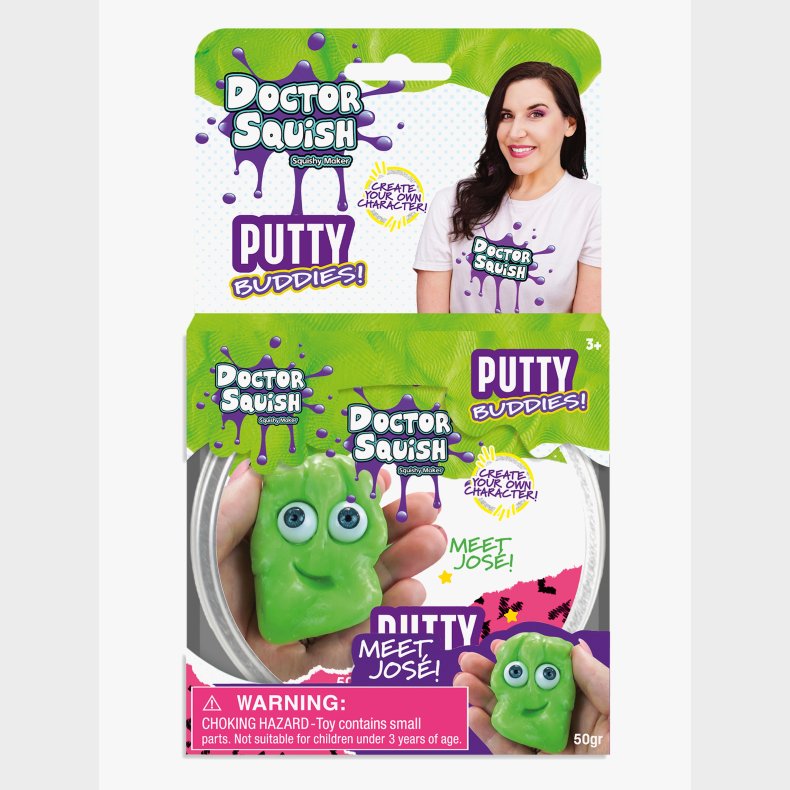 Doctor Squish Putty Buddies Strukturmasse Jos� 50g