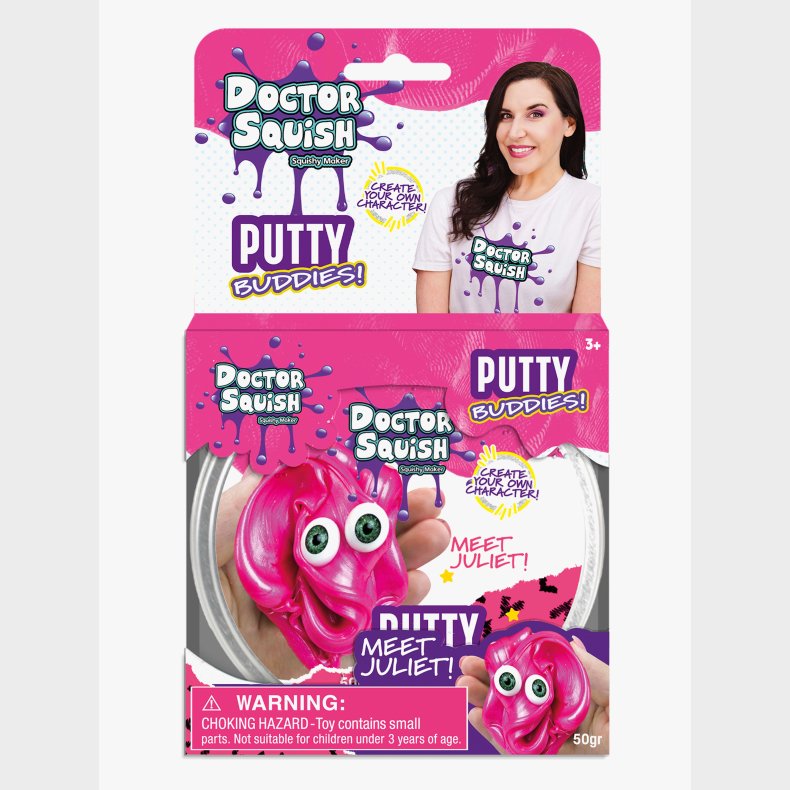 Doctor Squish Putty Buddies Strukturmasse Juliet 50g