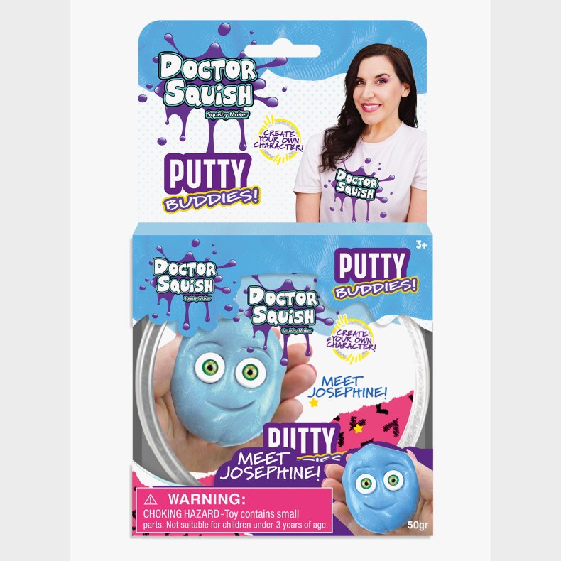 Doctor Squish Putty Buddies Slime Josephine 50g