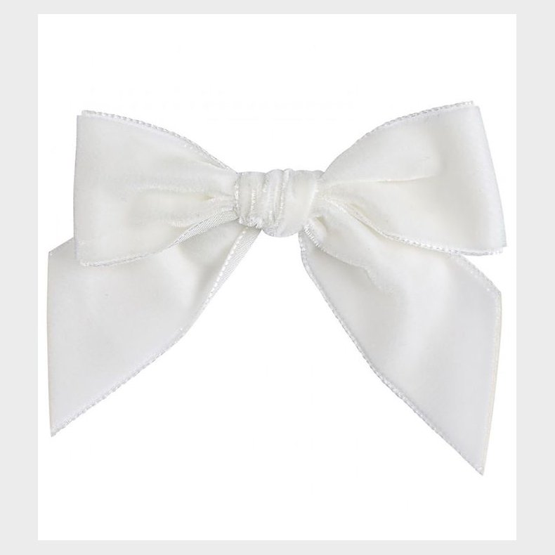 Condor Hrspnde - Velour - Sljfe - 10x10 cm - Hvid