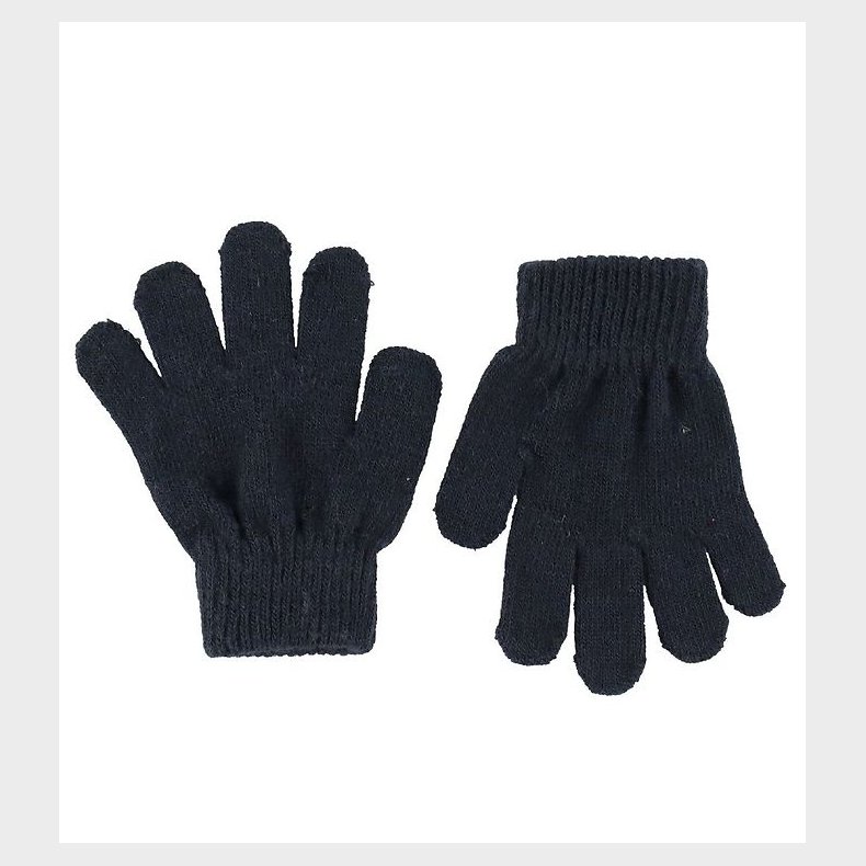 Racing Kids Handsker - Strik - Uld - Navy