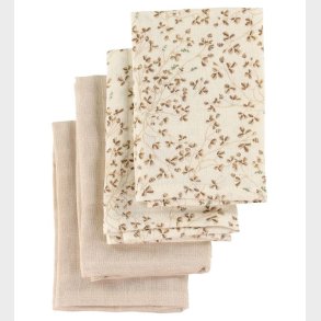 Cam Cam Vaskeklude - 30x30 - 4-pak - Lierre/Almond