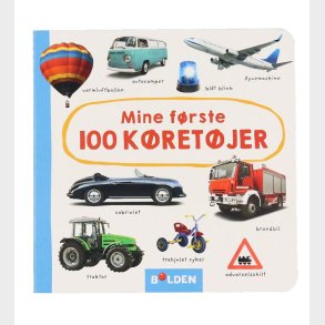 Forlaget Bolden Billedbog - Mine Frste 100 Kretjer - Dansk
