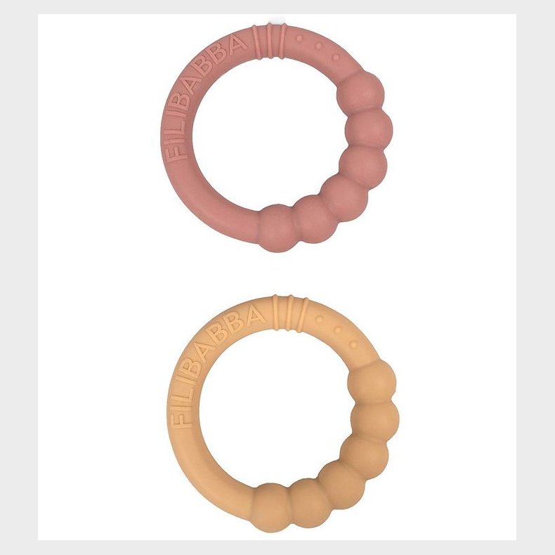 Filibabba Bidering - 2-Pak - Vintage Rose