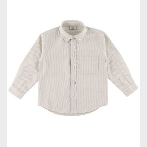 Hust and Claire Skjorte - Ruben - Beige/Off White