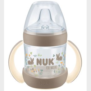 Nuk Drikkekop m. Hndtag og Tud - 150 ml - For Nature - Cream
