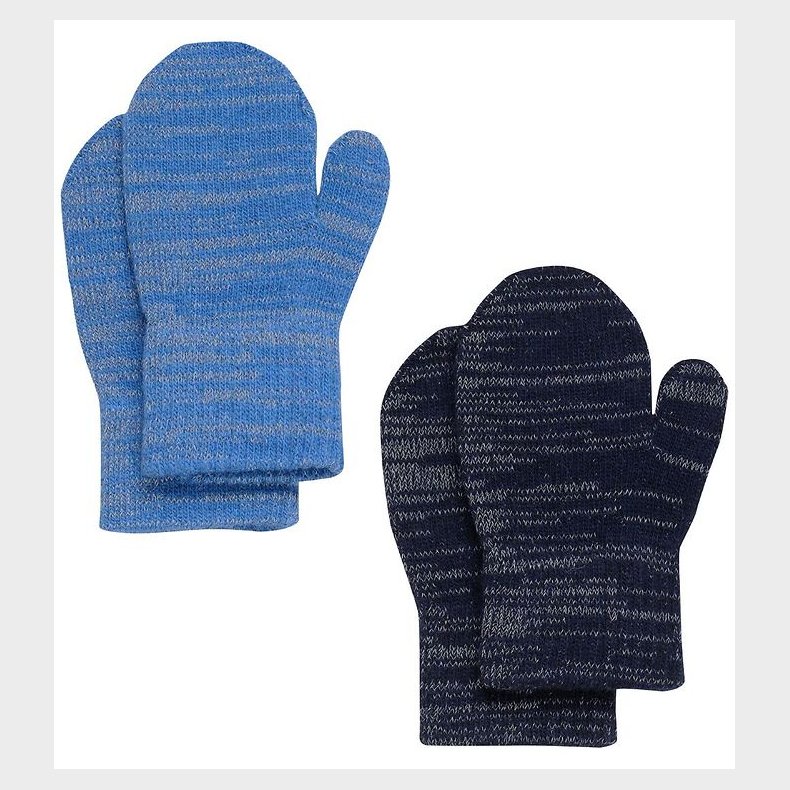 CeLaVi Luffer - Uld/Polyester - 2-pak - Bright Cobalt m. Refleks