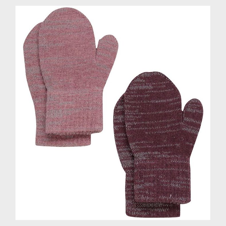 CeLaVi Luffer - Uld/Polyester - 2-pak - Rose Brown m. Refleks