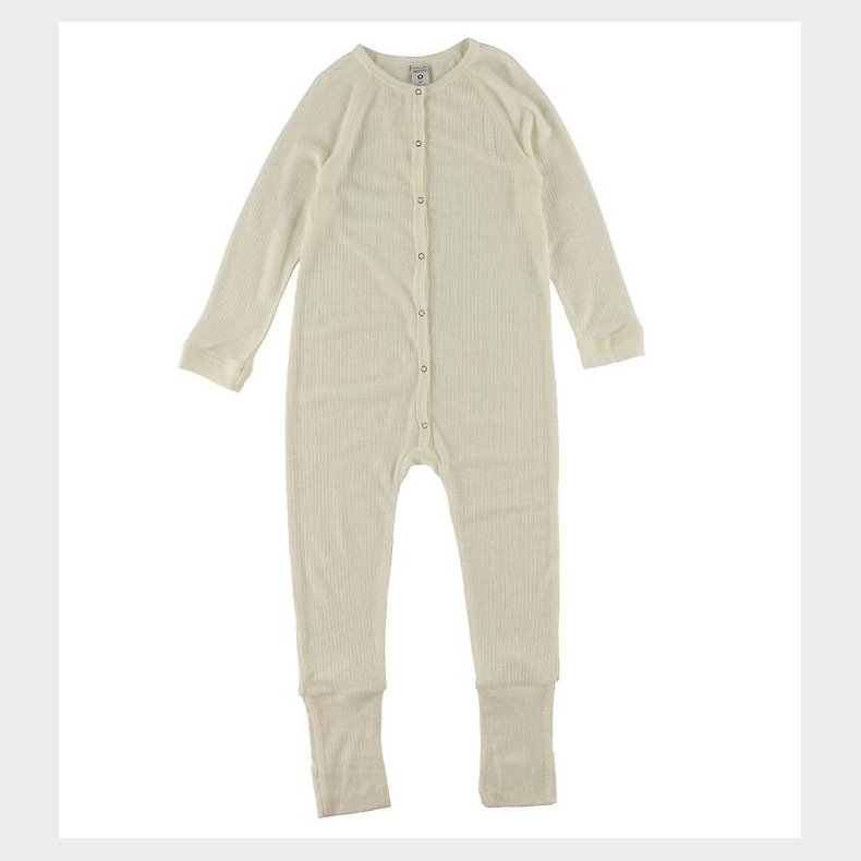 Smallstuff Natdragt - Drop Needle - Uld - Off White