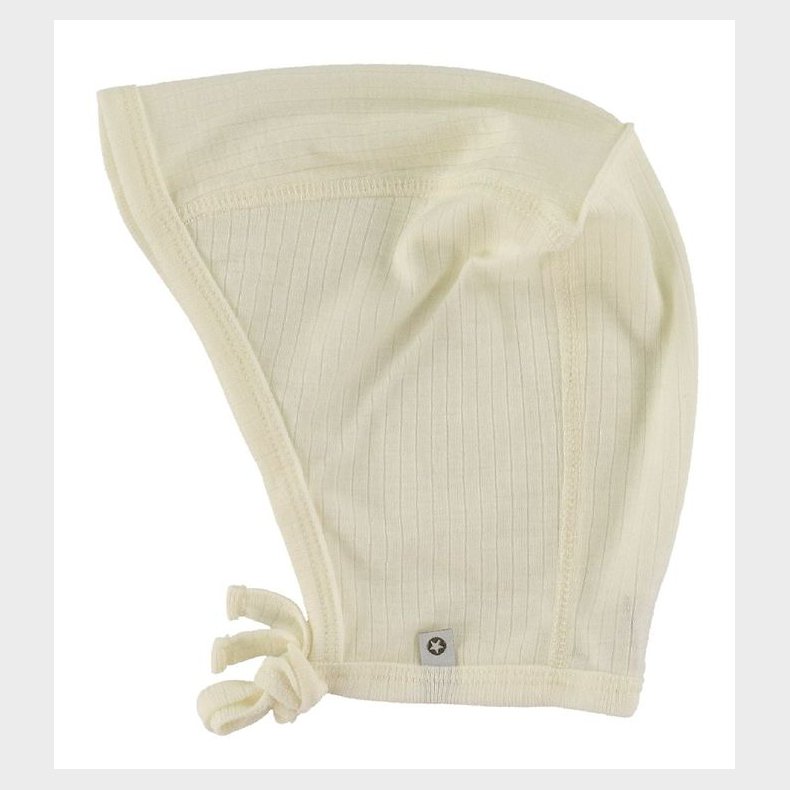 Smallstuff Babyhjelm - Uld - Off White