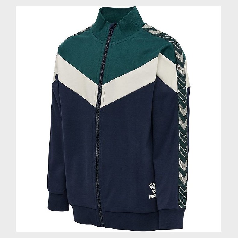 Hummel Cardigan - hmlBradley Zip - Black Iris