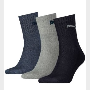 Puma Strmper - Short Crew - 3-pak - Navy/Grey/Shadow Blue