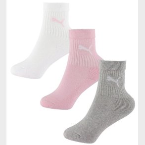 Puma Strmper - Kids Regular Crew - 3-pak - Rose Water