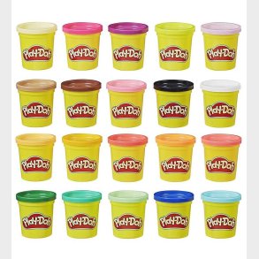 Play-Doh Modellervoks - Super Colour Pack - 20 stk