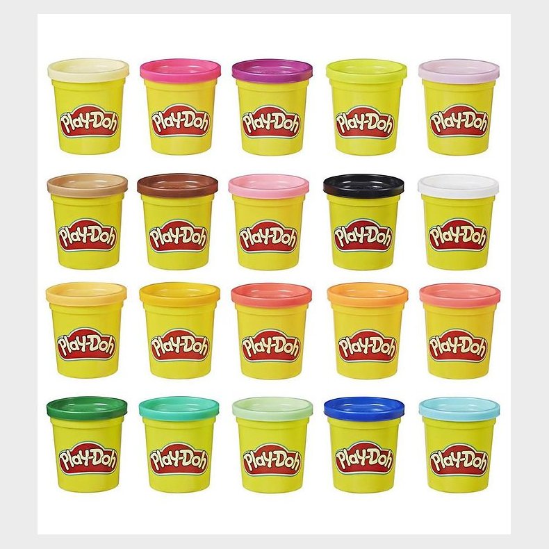 Play-Doh Modellervoks - Super Colour Pack - 20 stk