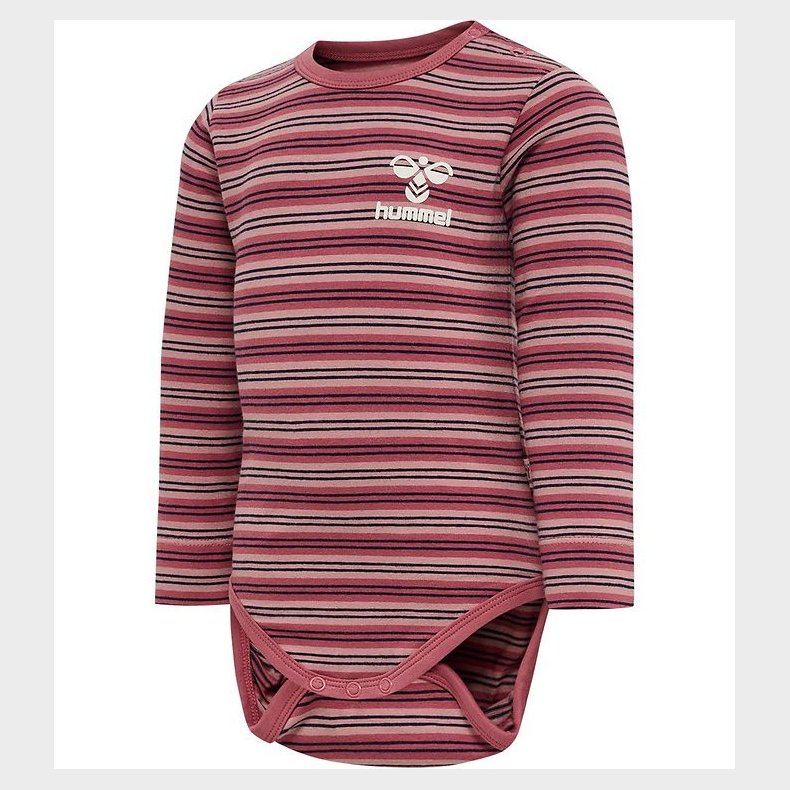 Hummel Body l/� - HmlUnited - Stribet - Woodrose