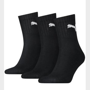 Puma Str�mper - Short Crew - 3-pak - Sort