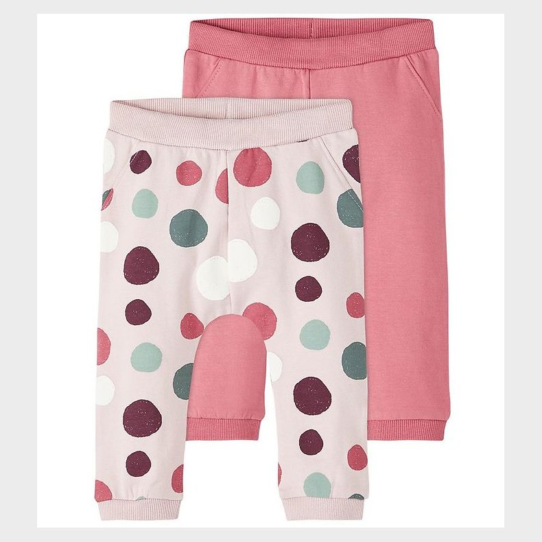 Name It Sweatpants - 2-pak - NbfOfane - Burnished Lilac