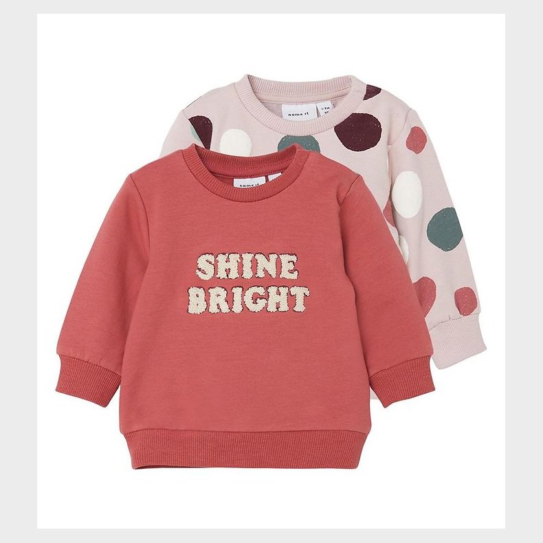 Name It Sweatshirt - NbfOfane - 2-pak - Burnished Lilac