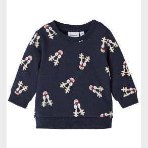 Name It Sweatshirt - NbnRachristmas - Dark Sapphire