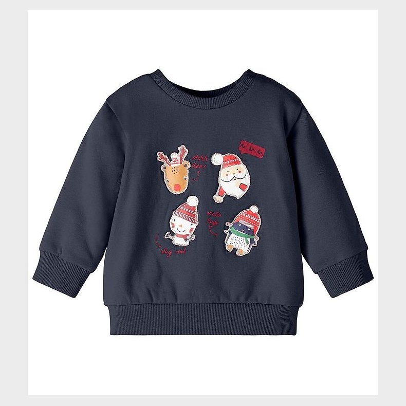 Name It Sweatshirt - NbnRudde - Dark Sapphire