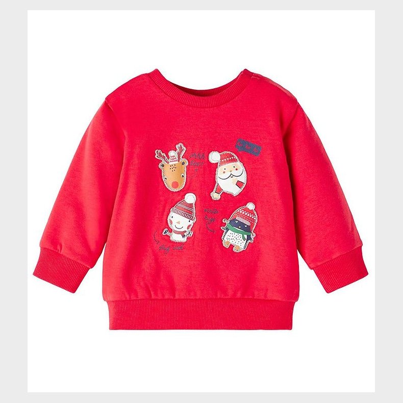 Name It Sweatshirt - NbnRuddle - Jester Red