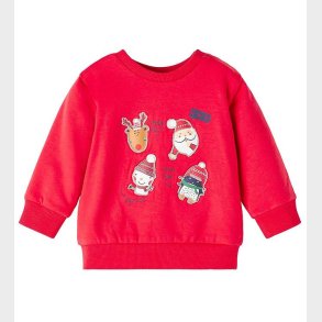 Name It Sweatshirt - NbnRuddle - Jester Red