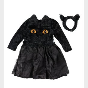 Den Goda Fen Udkl�dning - Sort Kattekjole - Sort