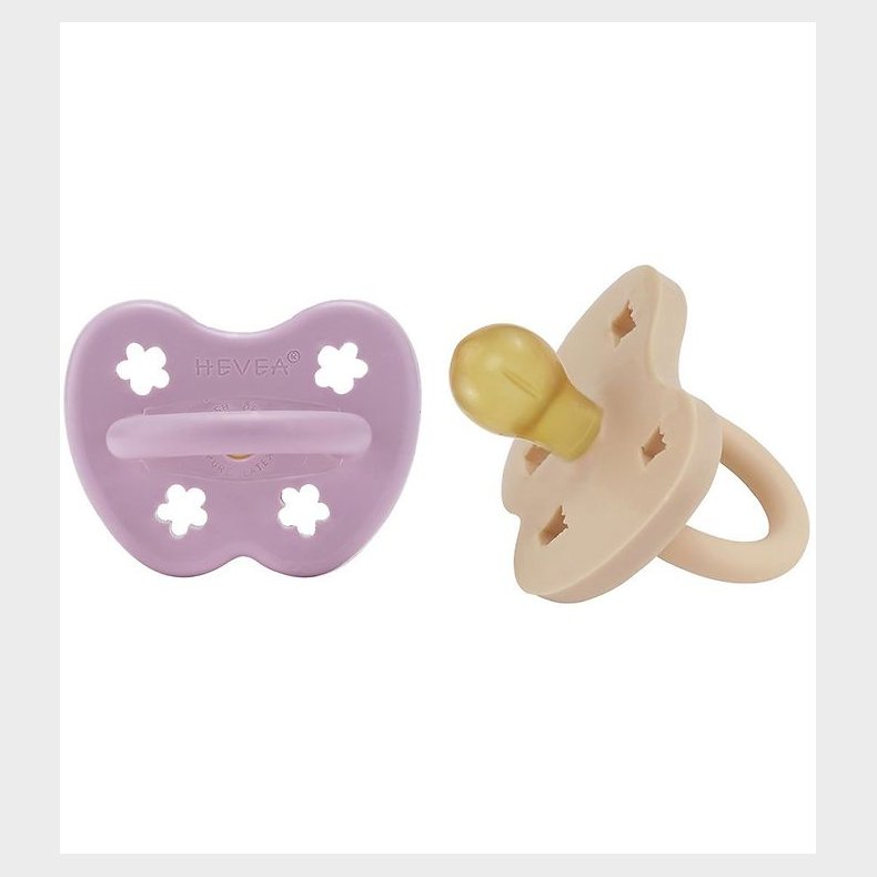 Hevea Sutter - 3-36 mdr - 2-Pak - Naturgummi - Light Orchid & Sa