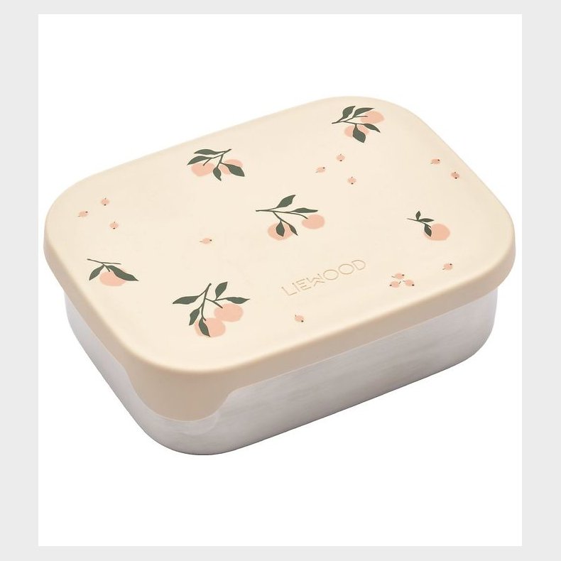 Liewood Madkasse - Silikone/Stl - Arthur - Peach/Sea Shell Mix