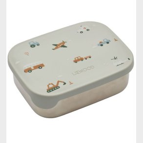 Liewood Madkasse - Silikone/Stl - Arthur - Vehicles/Dove Blue M