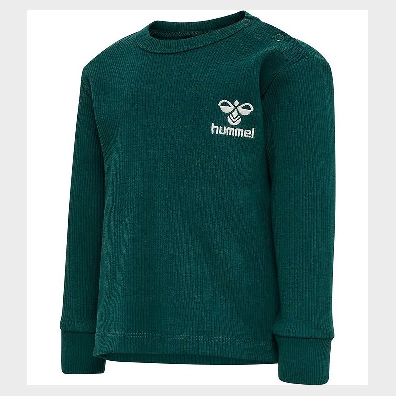 Hummel Bluse - HmlSami - Rib - Deep Teal