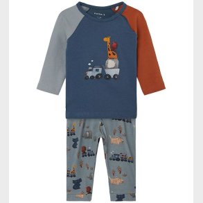 Name It St - Bluse/Bukser - NbmRon - China Blue