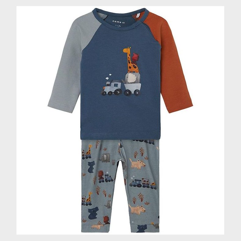 Name It St - Bluse/Bukser - NbmRon - China Blue