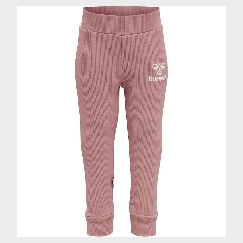 Hummel Leggings - Rib - hmlSami - Woodrose